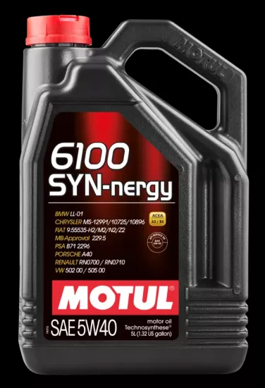 6100 SYN-NERGY 5W40 5 Litre