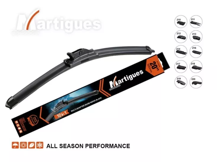 Silecek Süpürgesi Muz Tipi 10 Aparatlı 380 MM